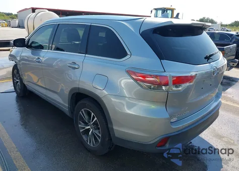 2016 Toyota Highlander Xle V6 из США, поврежденный, VIN 5TDKKRFH2GS159517